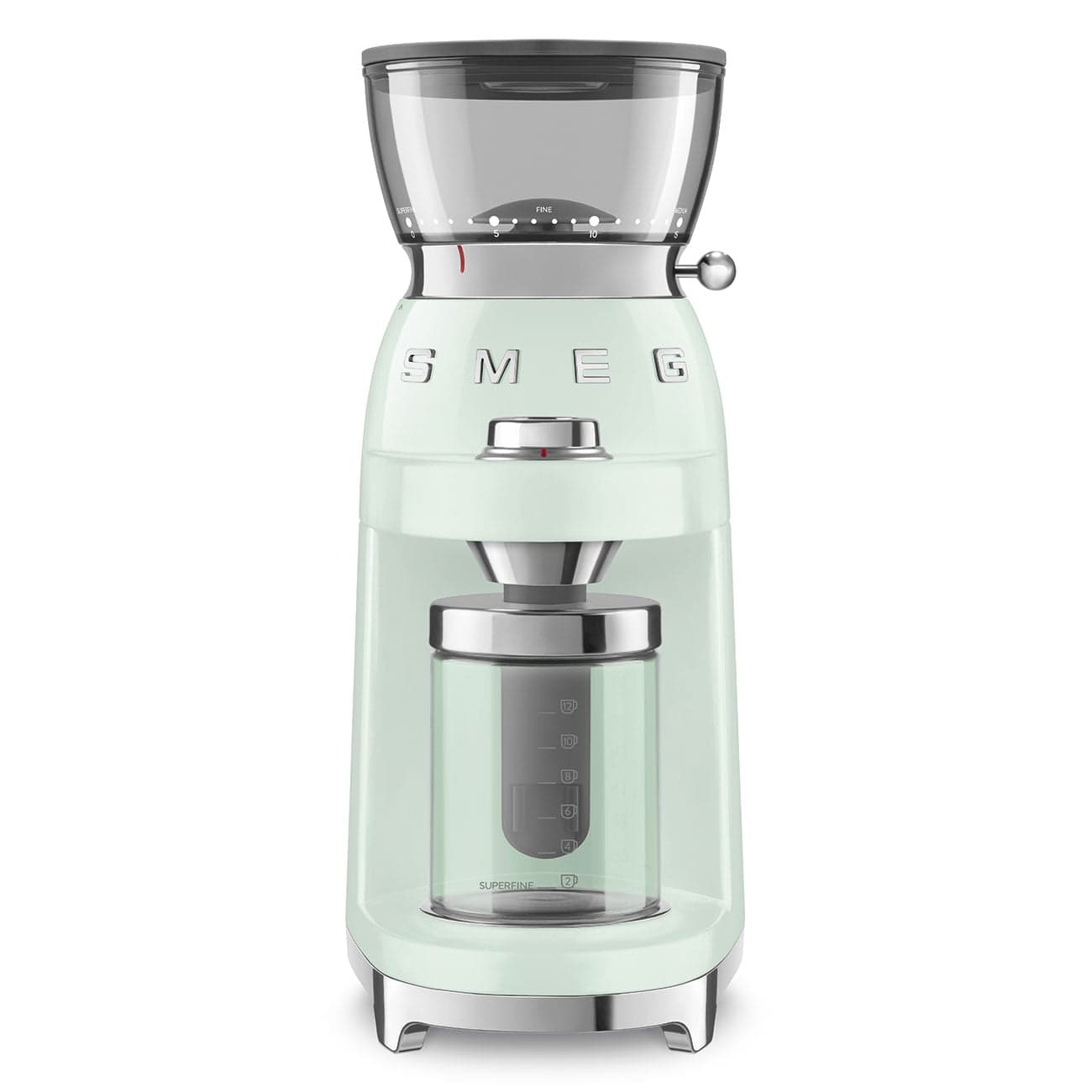 Máy xay cà phê Smeg CGF03PGEU - Smeg - Một tách cà phê ngon bắt đầu từ quá trình xay. Máy xay cà phê Smeg CGF03 là lựa 
