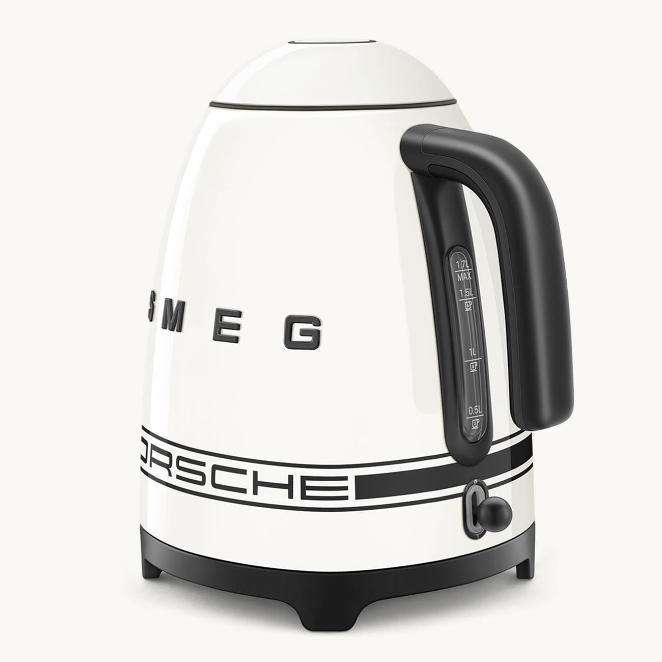 Ấm đun nước siêu tốc Smeg x Porsche | Carrara White thumbnail 2
