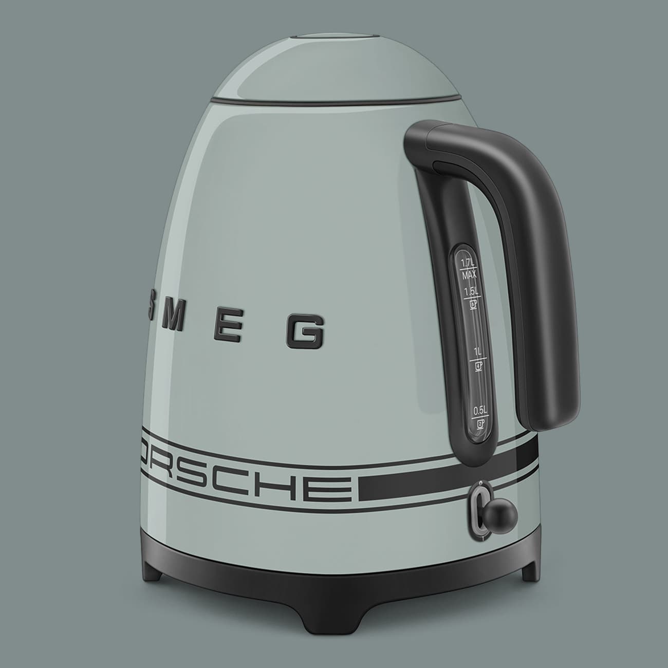 Ấm đun nước siêu tốc Smeg x Porsche | Shade Green thumbnail 2