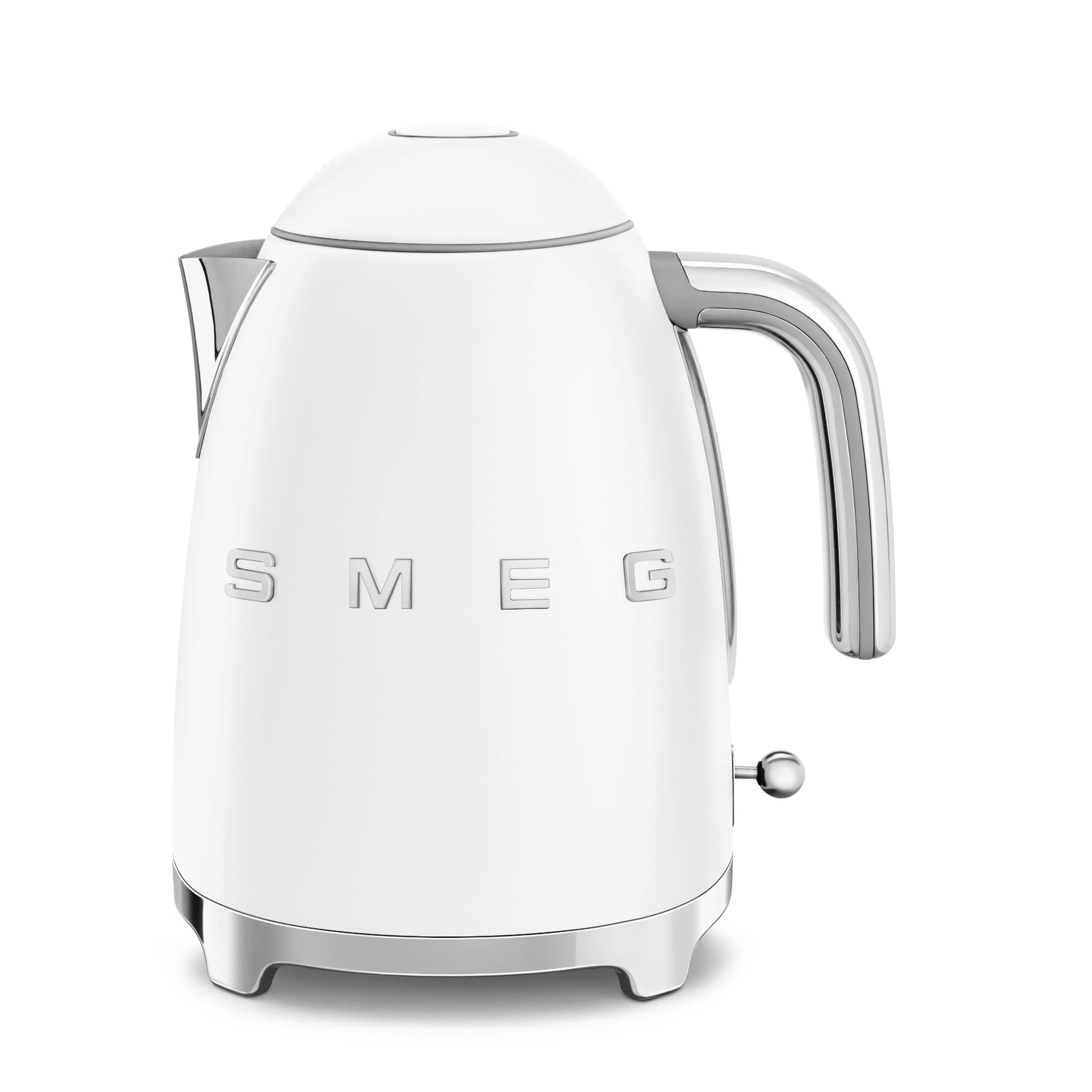 Ấm đun nước siêu tốc Smeg 50's Retro Style KLF03WHMEU - Smeg - Thưởng trà, cà phê một cách thanh lịch và sang trọng với ấm đun nước siêu tốc Sm
