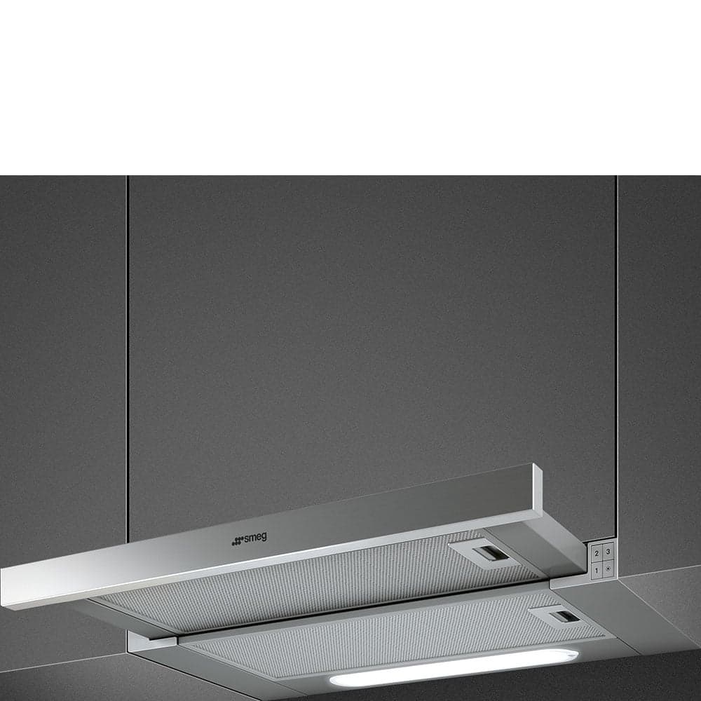 MÁY HÚT MÙI ÂM TỦ BÁN PHẦN, SMEG UNIVERSALE, 60CM - Smeg - Máy hút mùi Smeg phản chiếu sự tinh tế và phong cách của gian bếp, kết hợp giữa 