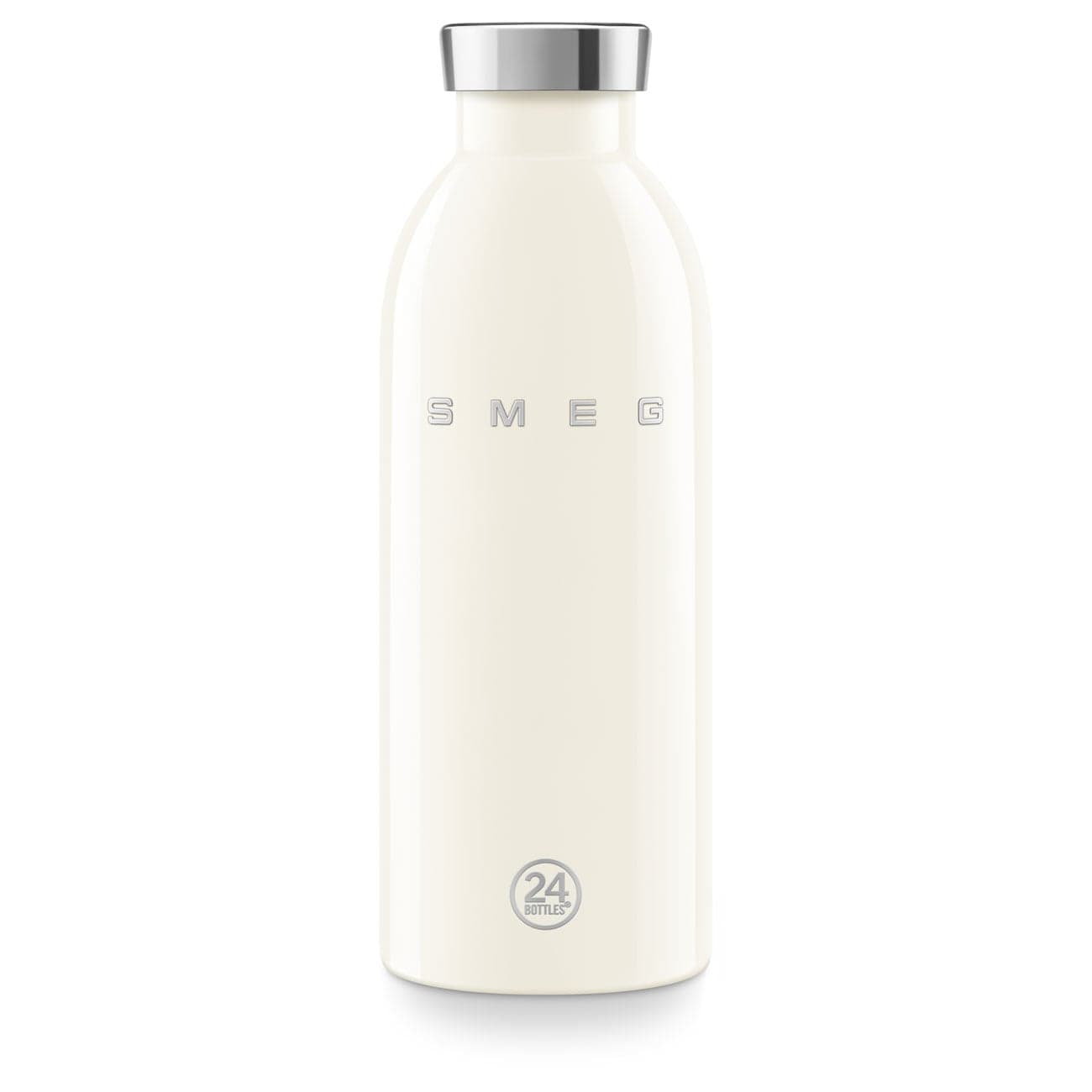 Bình giữ nhiệt SMEG Clima 500ml - Màu kem - Smeg - Bình giữ nhiệt SMEG x 24Bottles Clima Bottle là “người bạn đồng hành” sành điệu 