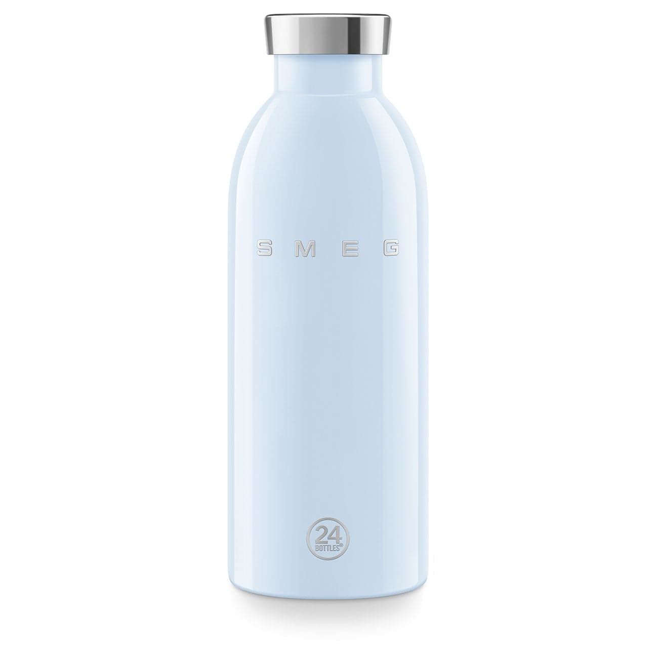 Bình giữ nhiệt SMEG Clima 500ml - Màu xanh dương pastel - Smeg - Bình giữ nhiệt SMEG x 24Bottles Clima Bottle là “người bạn đồng hành” sành điệu 