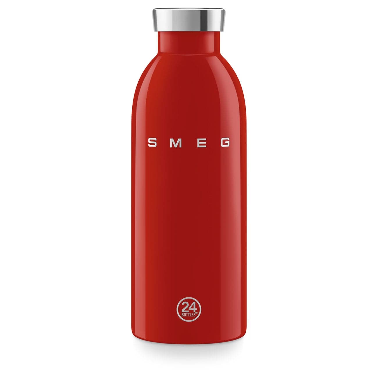 Bình giữ nhiệt SMEG Clima 500ml - Màu đỏ - Smeg - Bình giữ nhiệt SMEG x 24Bottles Clima Bottle là “người bạn đồng hành” sành điệu 