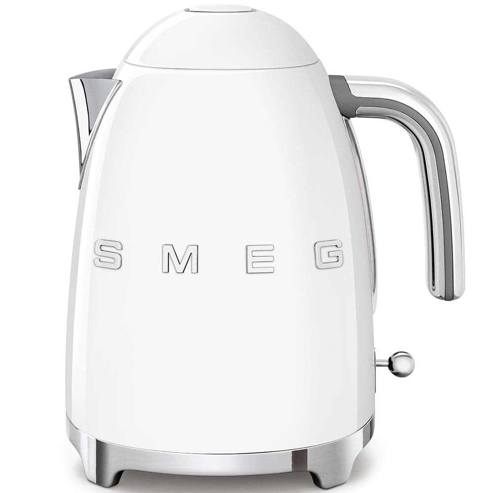 Ấm đun nước siêu tốc Smeg 50's Retro Style KLF03WH - Smeg - Thưởng trà, cà phê một cách thanh lịch và sang trọng với ấm đun nước siêu tốc Sm