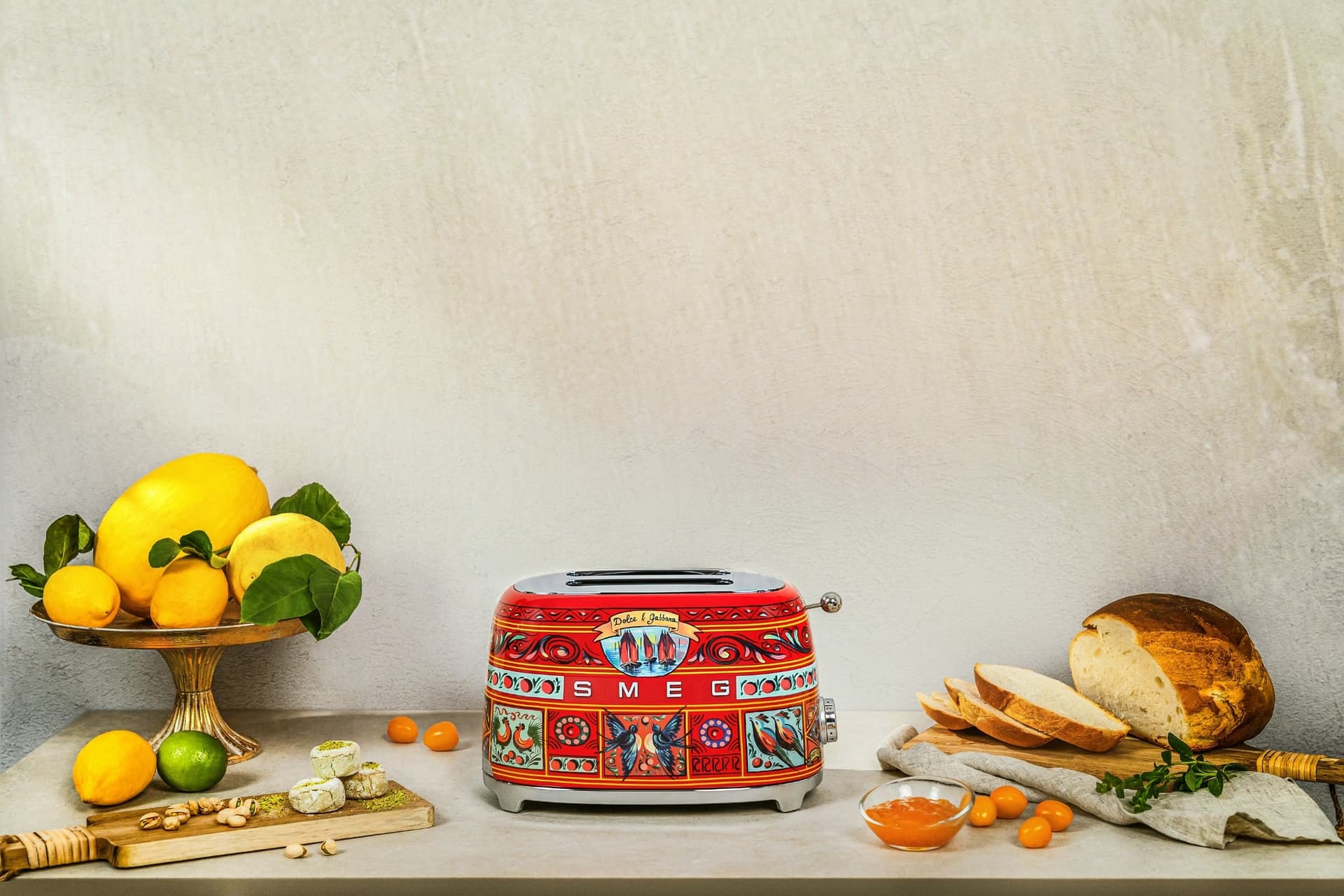 Máy nướng bánh mì Smeg 50's Style TSF01DGEU thumbnail 5