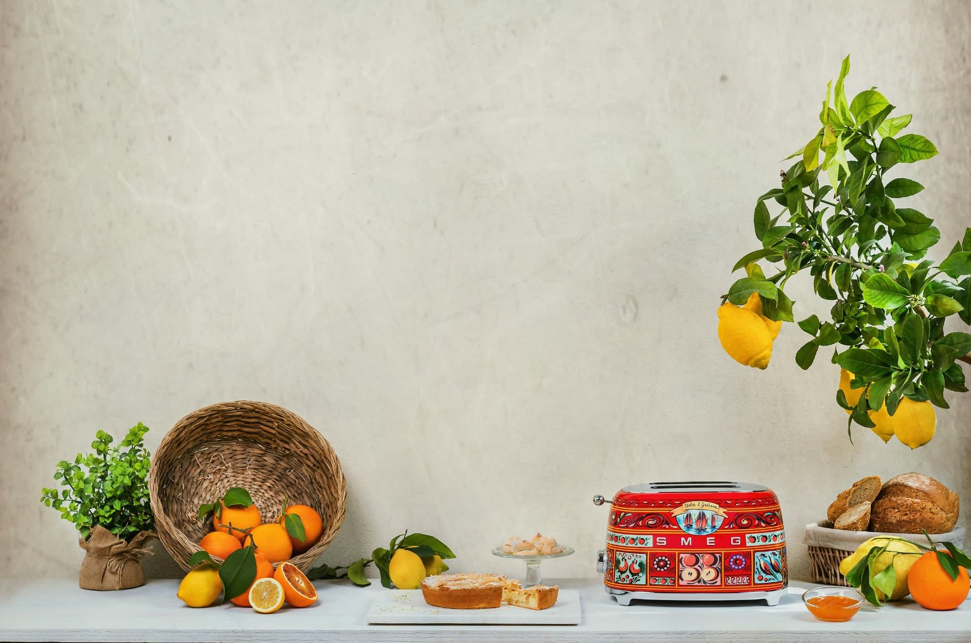 Máy nướng bánh mì Smeg 50's Style TSF01DGEU thumbnail 3