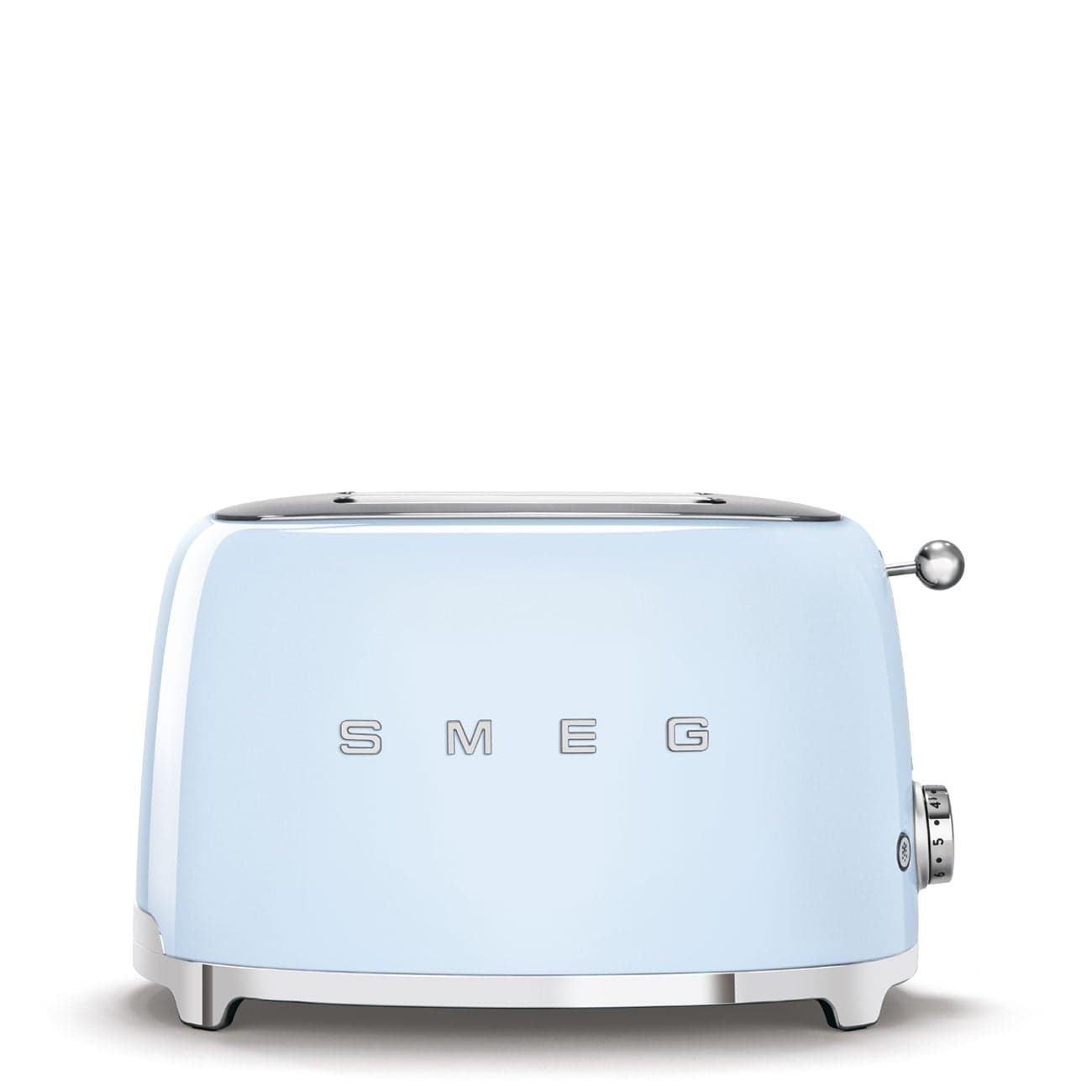 Máy nướng bánh mì Smeg 50's Style TSF01PB - Máy nướng bánh mì Smeg 50's Retro Style - Từng lát bánh giòn tan, thơm lừng chỉ trong nháy mắt với máy nướng bánh mì 2 khe