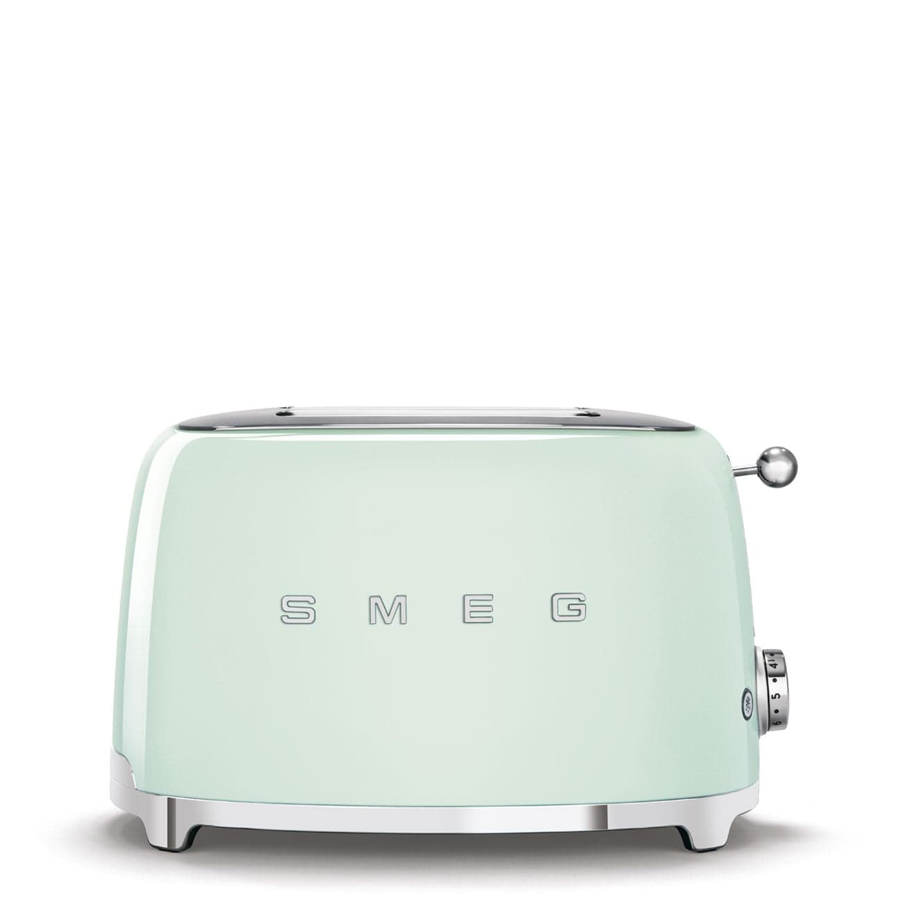 Máy nướng bánh mì Smeg 50's Style TSF01PG - Smeg - Từng lát bánh giòn tan, thơm lừng chỉ trong nháy mắt với máy nướng bánh mì 2 khe