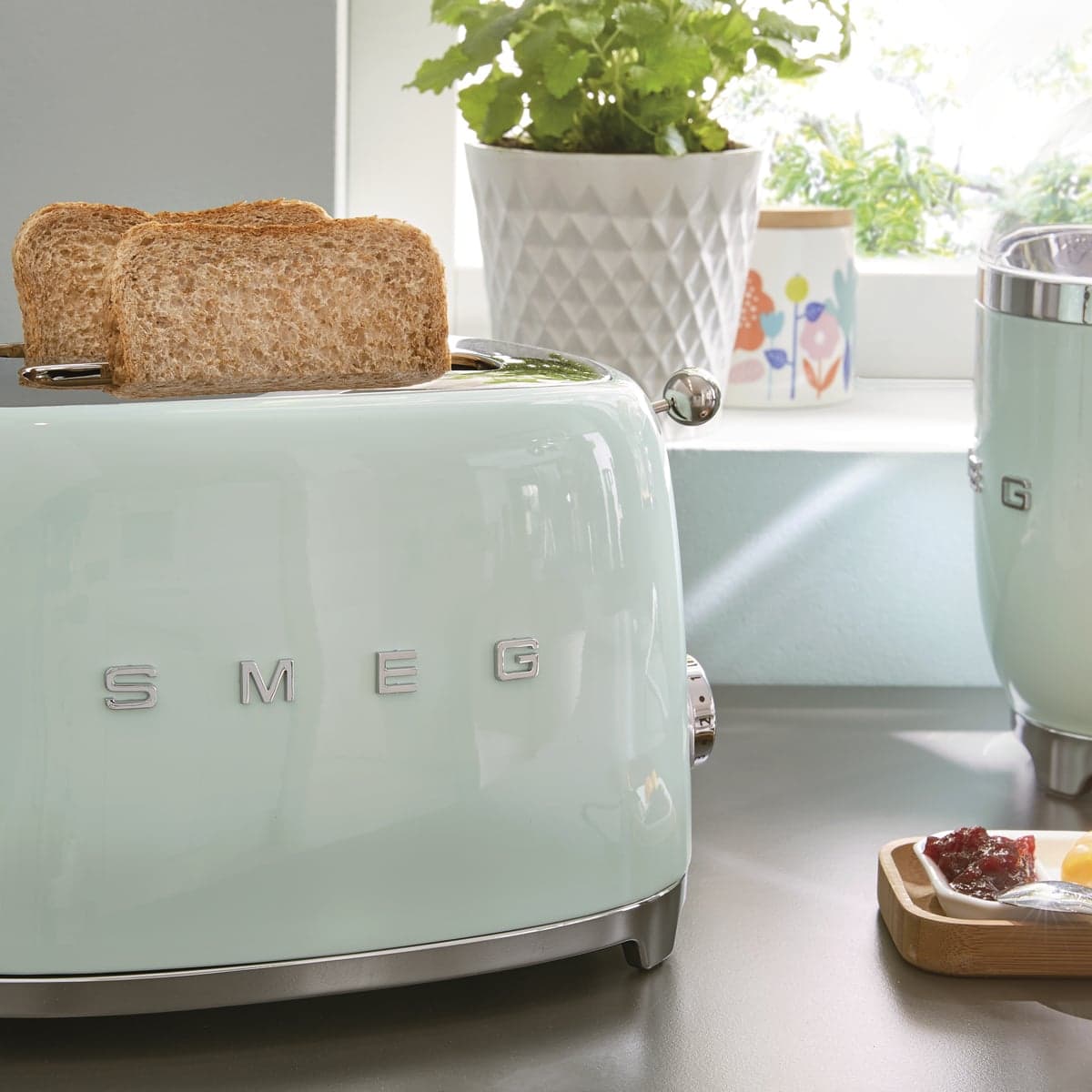 Máy nướng bánh mì Smeg 50's Style TSF01PG thumbnail 4